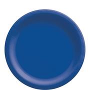 Royal Blue Extra Sturdy Paper Lunch Plates, 8.5in, 20ct